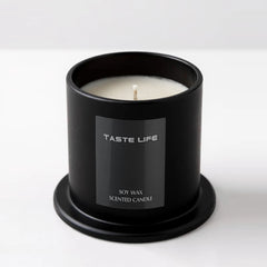 Bougies parfumées à la cire de soja de qualité supérieure avec cloche en verre, aromathérapie à l'huile essentielle sans fumée pour Spa à domicile, décoration prête en cadeau