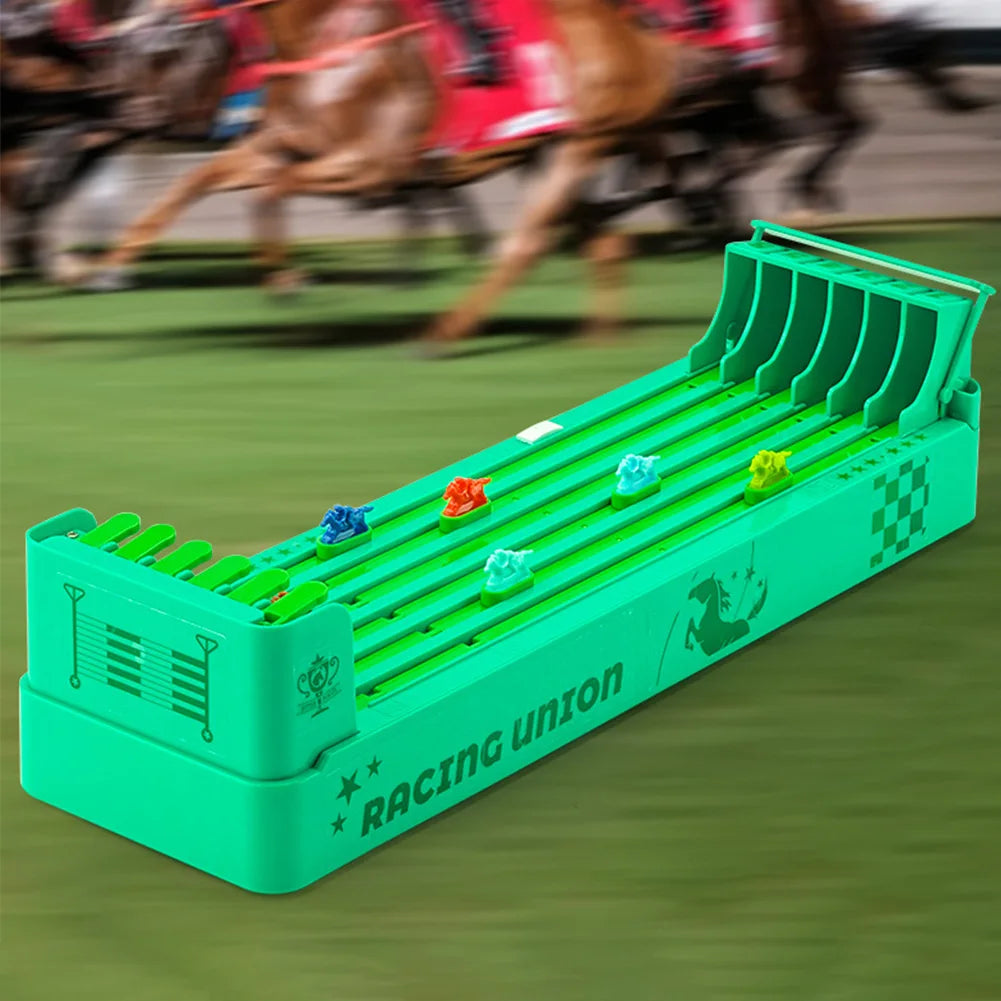 Jeu de société de course de chevaux électronique, jeu de bureau, ensemble de machines de course de chevaux, jouet coule pour fête de famille, batterie 62