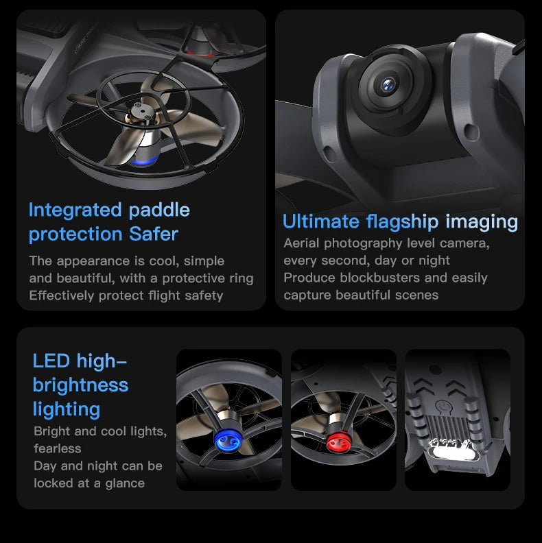 2025 nouveau Drone X266 8K WIFI GPS professionnel HD photographie aérienne avion télécommandé HD double caméra quadrirotor jouets cadeaux