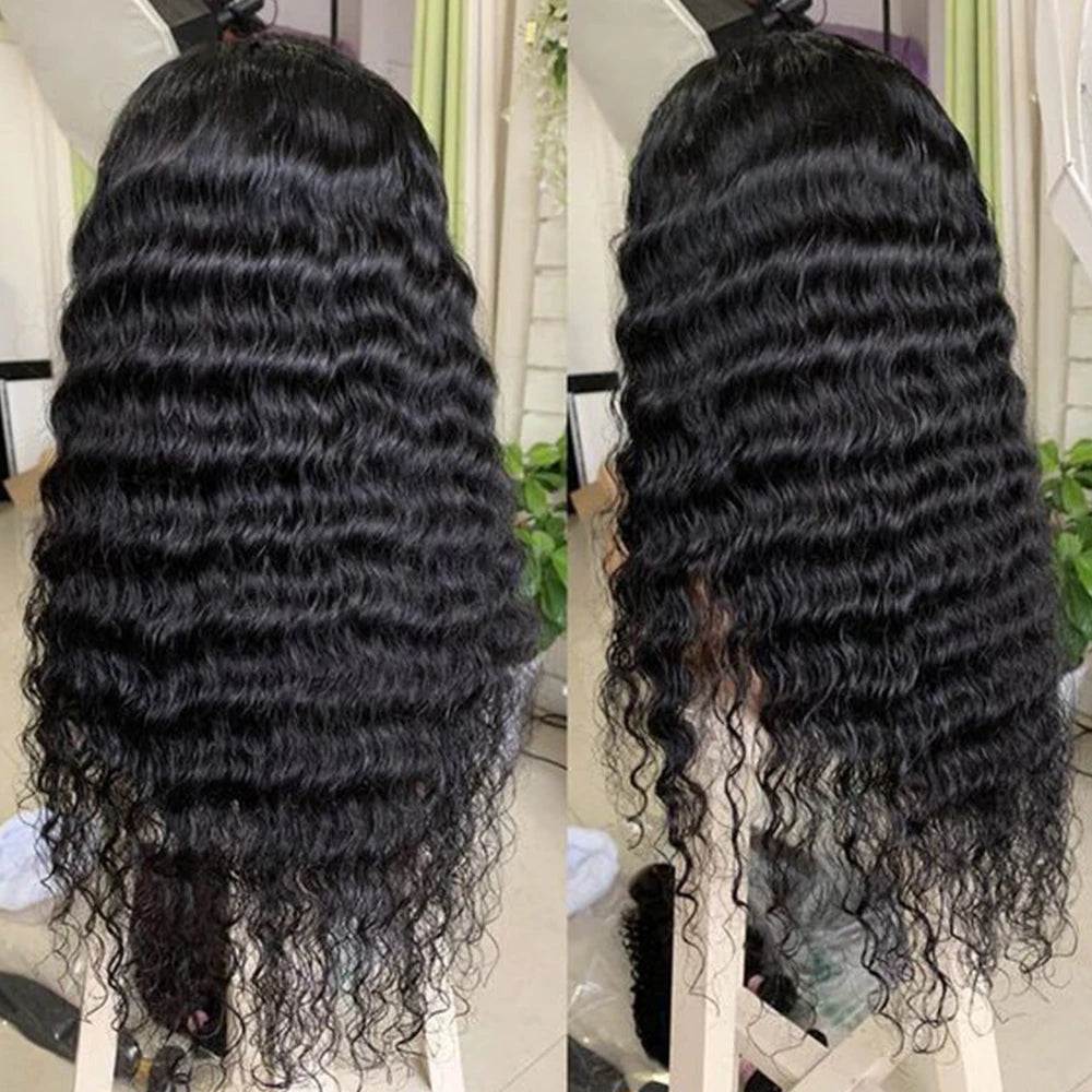 perruques cheveux humains perruque livraison 3 jours france deep waves wig perruques bouclées perruque lace frontale cheveux humain perruque brésilienne cheveux humain wig human hair