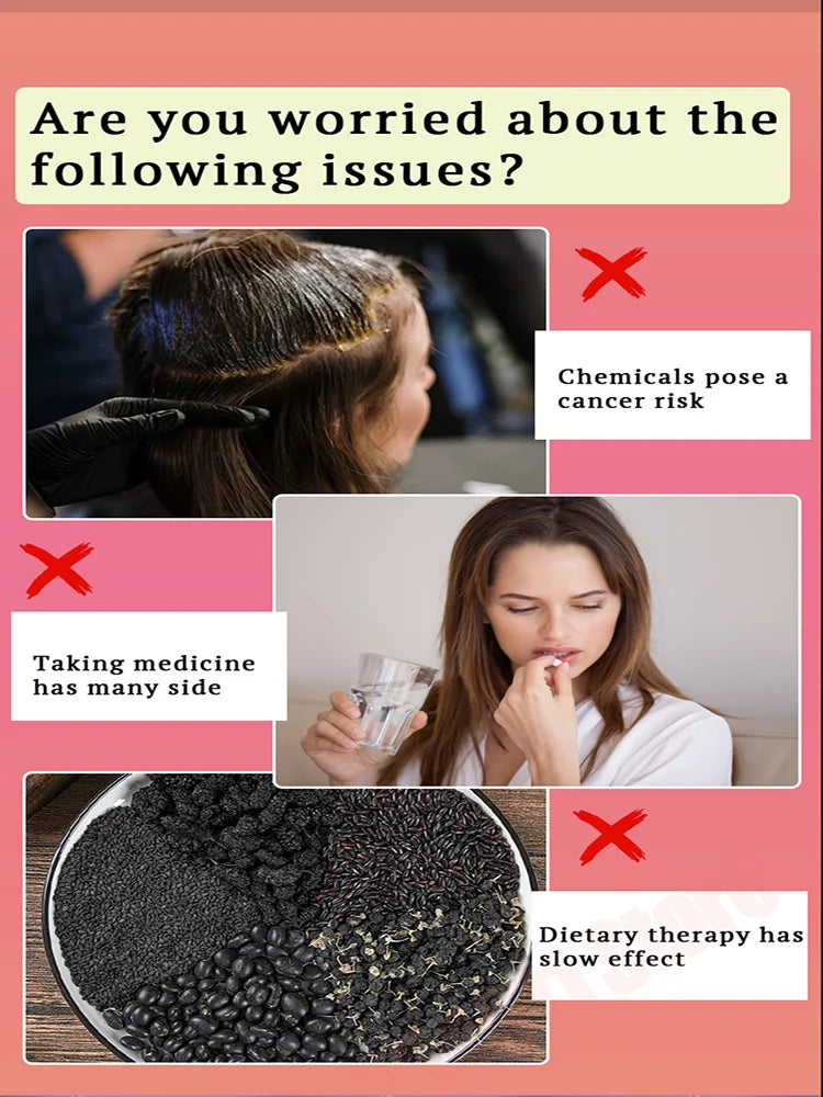 Réparer l'écologie originale des cheveux noirs