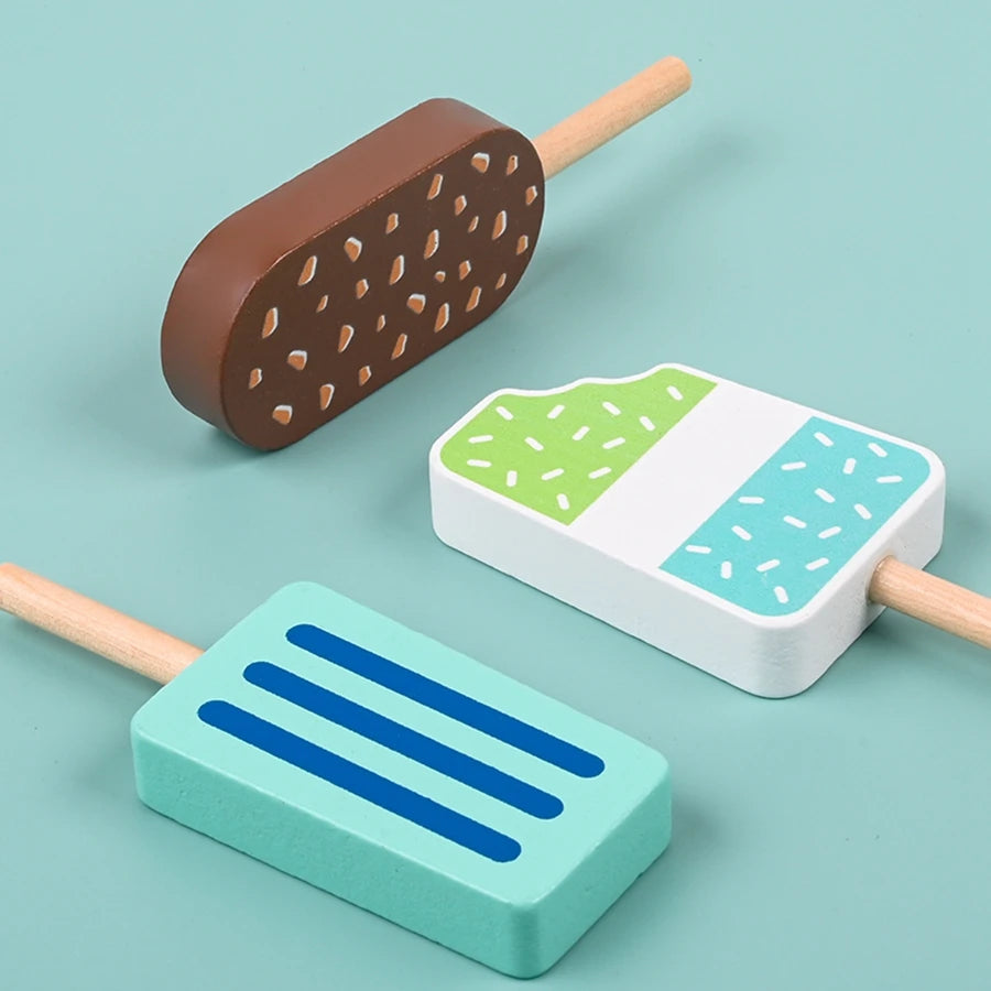 Maison de jeu pour enfants, jouets de crème glacée pour filles et garçons, coupe de fruits, cuisine, bricolage, jouet éducatif