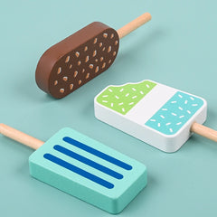 Maison de jeu pour enfants, jouets de crème glacée pour filles et garçons, coupe de fruits, cuisine, bricolage, jouet éducatif