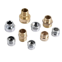 Coupleur de robinet d'eau 1/2 à M16 M18 M20 M22 M24 M28 M32, connecteur fileté, adaptateur de robinet de Conversion, raccord barboteur cuisine salle de bains