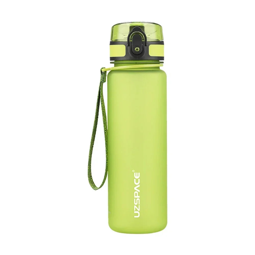 Bouteille d'eau portable sans BPA pour enfants et adultes, haute qualité, 500ml, 1000ml, cuillère à soupe de sport, clics amicaux, HI