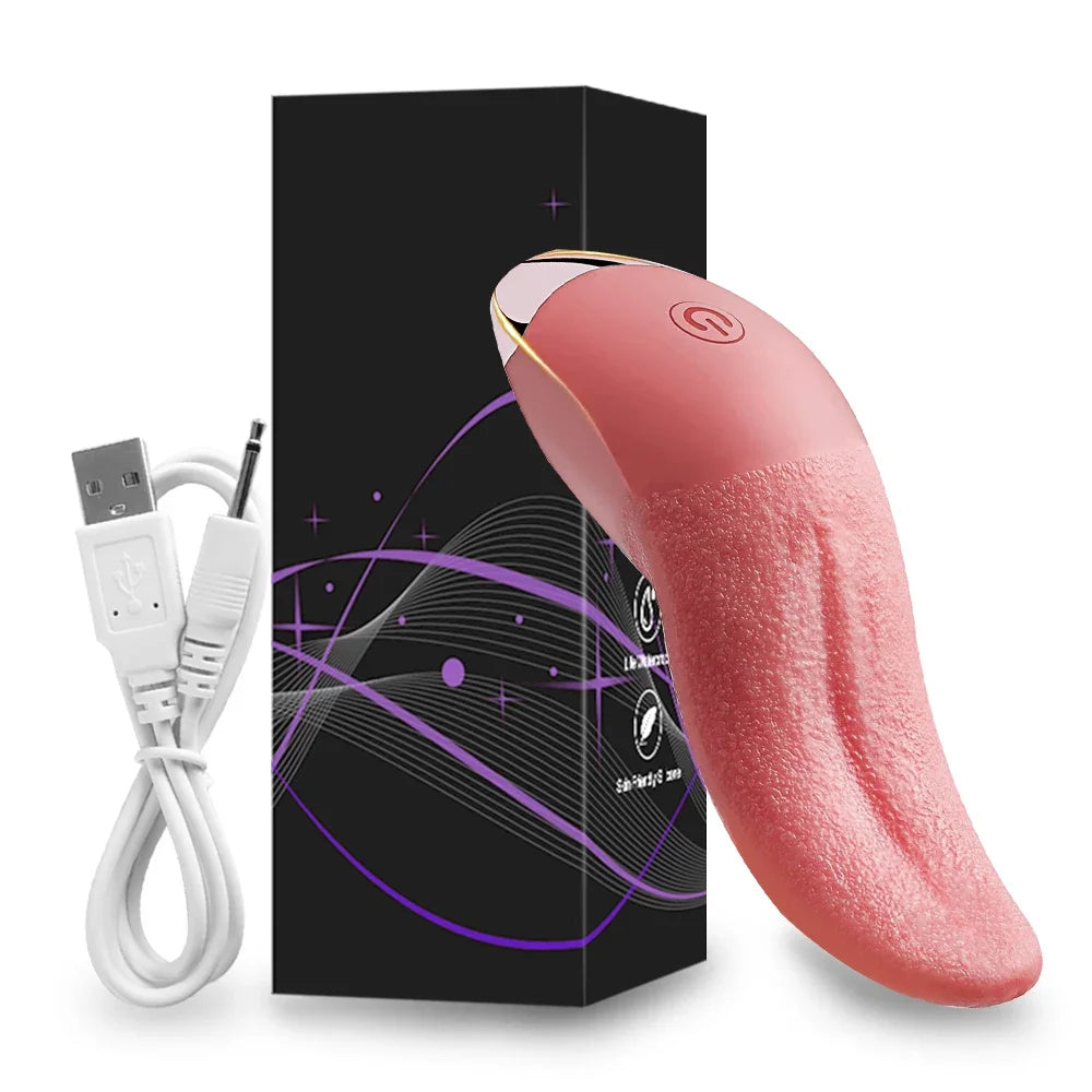 Vibromasseur Rose à succion avec léchage de langue pour femmes, Stimulation clitoridienne, stimulateur de mamelons, produits pour adultes, jouets sexuels