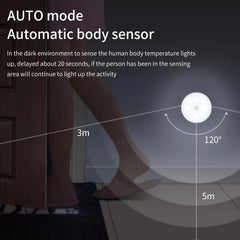 Lampe intelligente avec détecteur de mouvement, Rechargeable par Usb, lumière blanche chaude pour cuisine, escaliers, couloir, placard, chambre à coucher