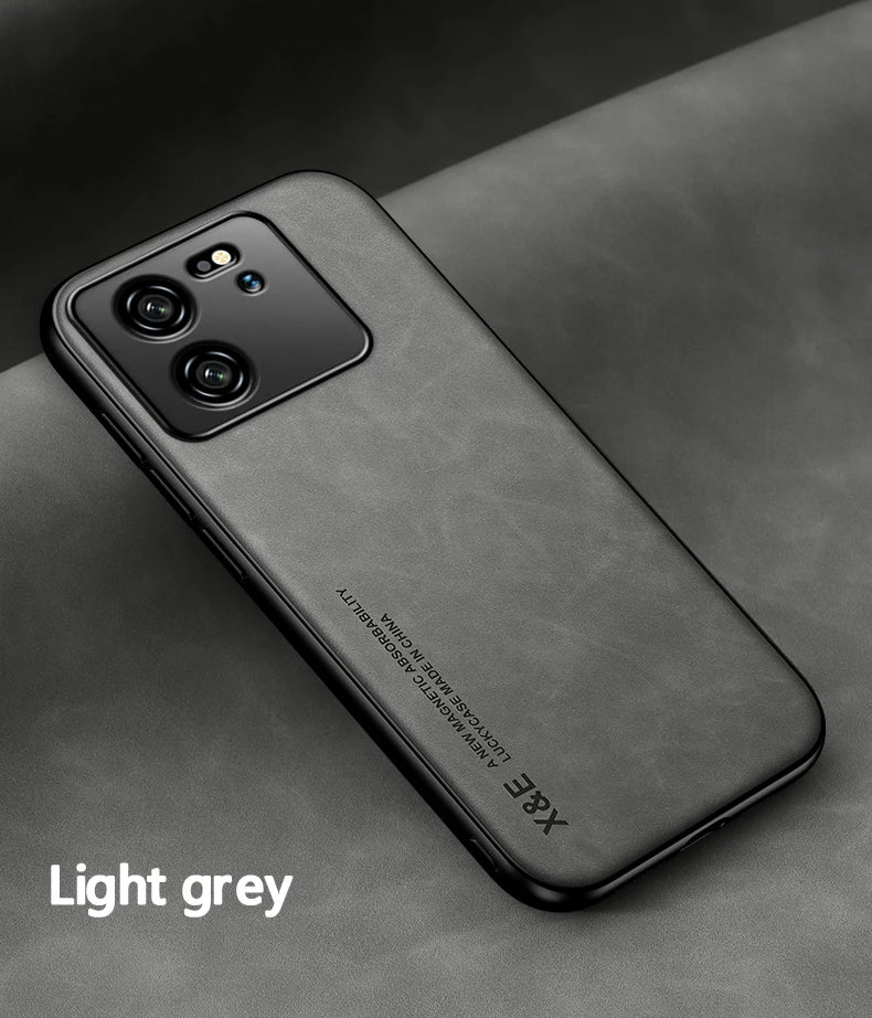 Coque antichoc pour Xiaomi 13T Pro, housse de protection, support magnétique intégré pour voiture, Mi 14 12 12T 11T 11 10T, Coque de téléphone Fundas