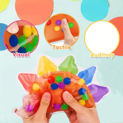 Jouets de tri des couleurs, jouets sensoriels pour les tout-petits, jeux de motricité Fine, jouets d'apprentissage Fidget, jouets hérisson Montessori assortis aux couleurs