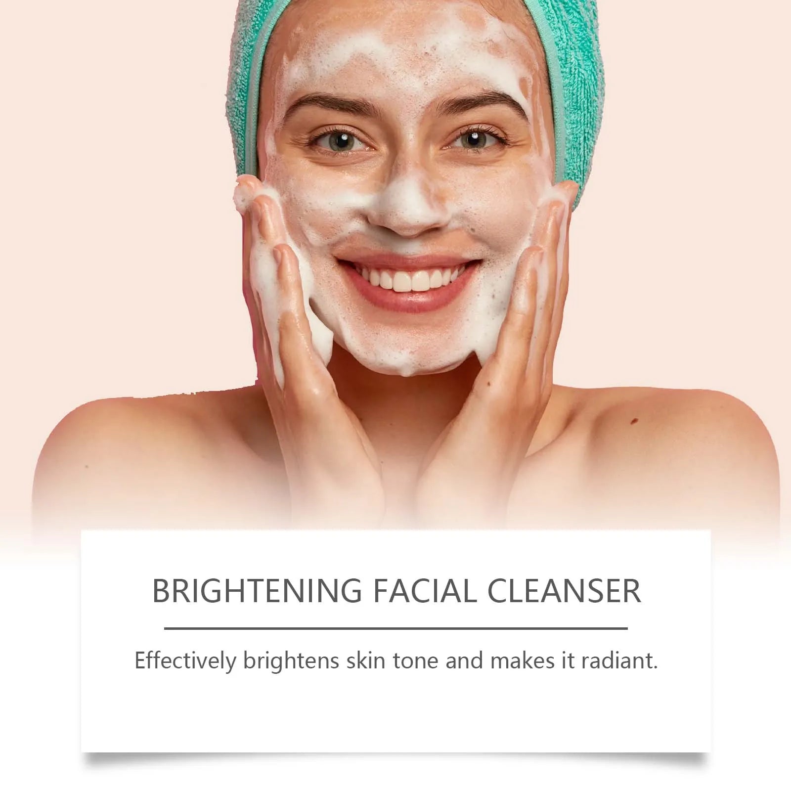 Jaysuing nettoyant au curcuma nettoyage en profondeur éclaircit la peau hydratant Anti-rides nourrissant en profondeur doux hydratant soins de la peau