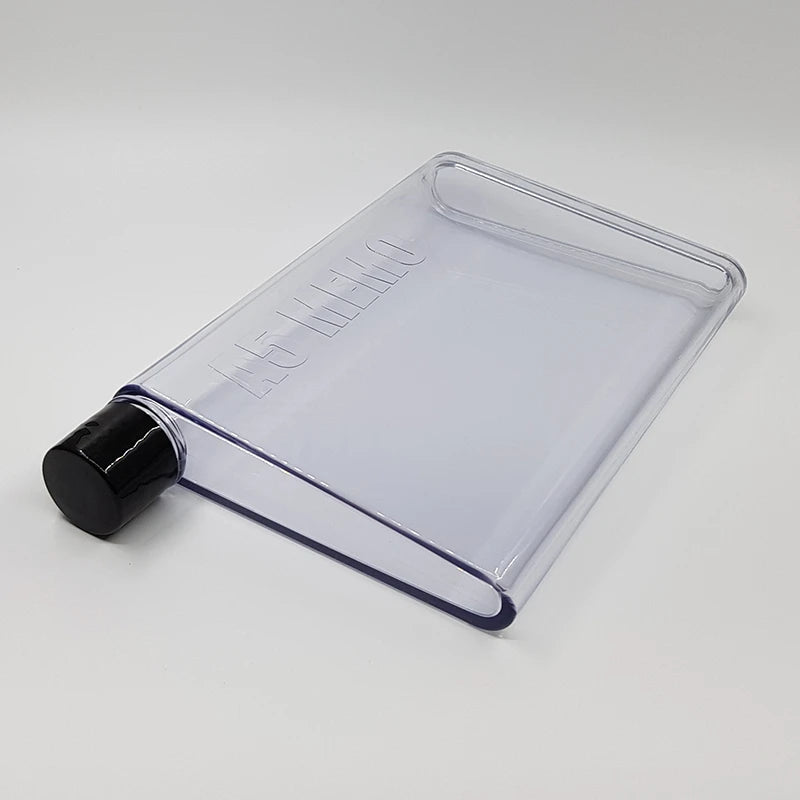 Bouteille d'eau De 750ml, bouteille De sport plate en cristal, verres transparents, bouilloire en plastique, tasse Portable Jarra De Agua