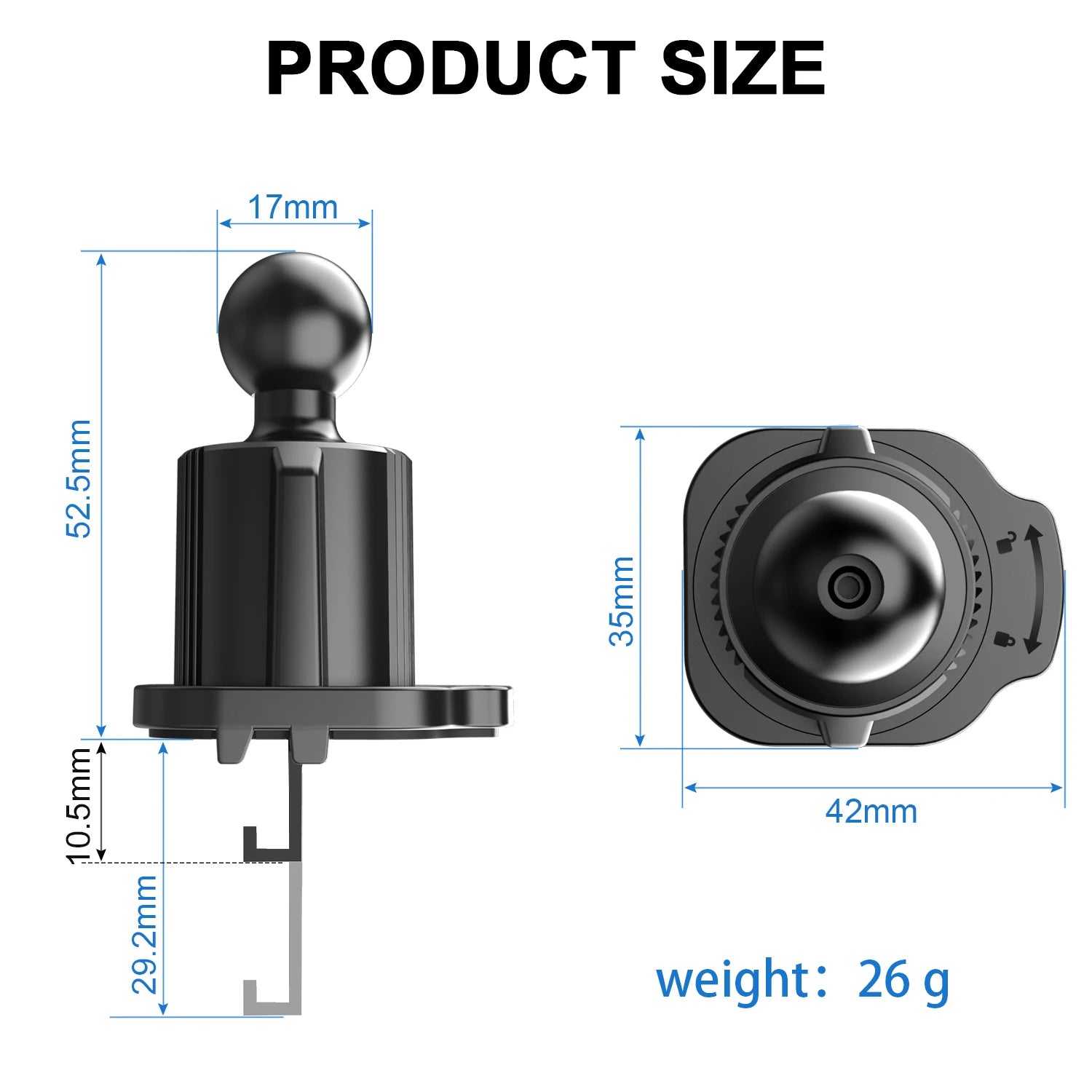 Support de téléphone magnétique support de téléphone de voiture magnétique [installation facile] support de téléphone pour voiture [6 aimants forts] support de téléphone portable pour voiture