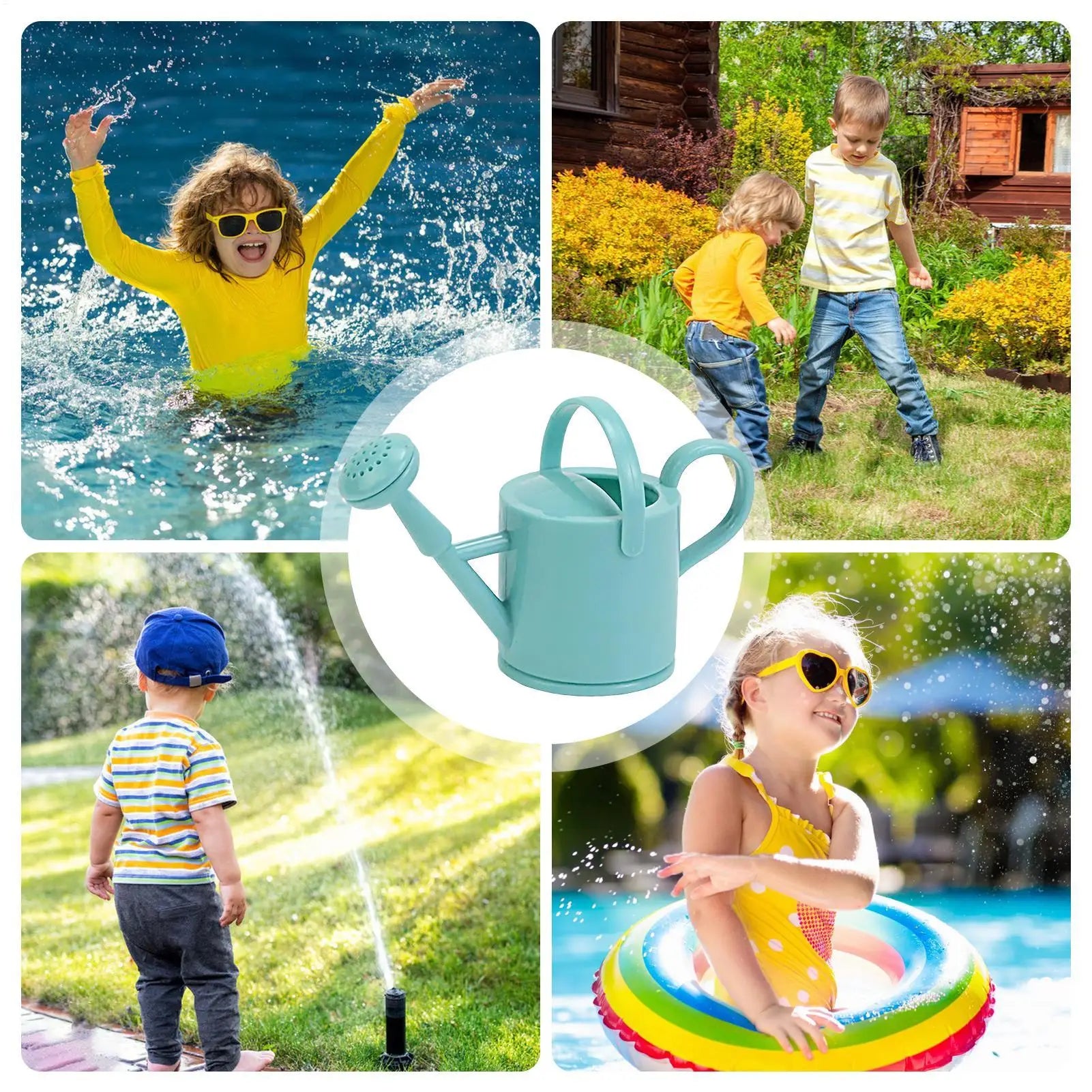 Arrosoir pour enfants jardinage petit arrosoir pour enfants bouilloire Flexible avec poignée ergonomique pour plantes jardin extérieur