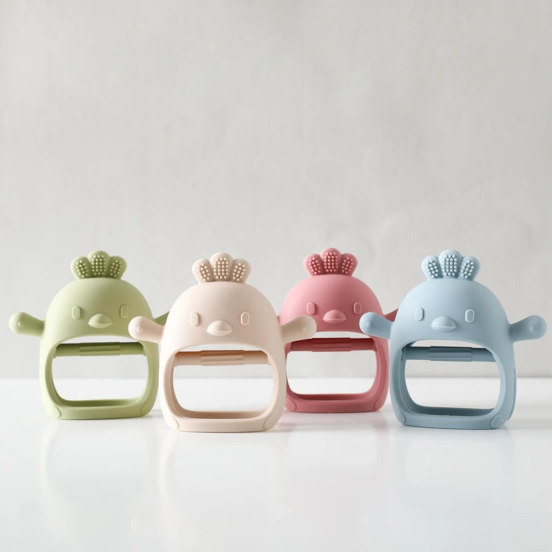Anneau de dentition en Silicone pour bébé de 0 à 6 mois, 1 pièce, accessoires d'allaitement, anneaux de dentition Kawaii, bijoux d'allaitement, accessoires de dentition, jouets à mâcher pour bébé