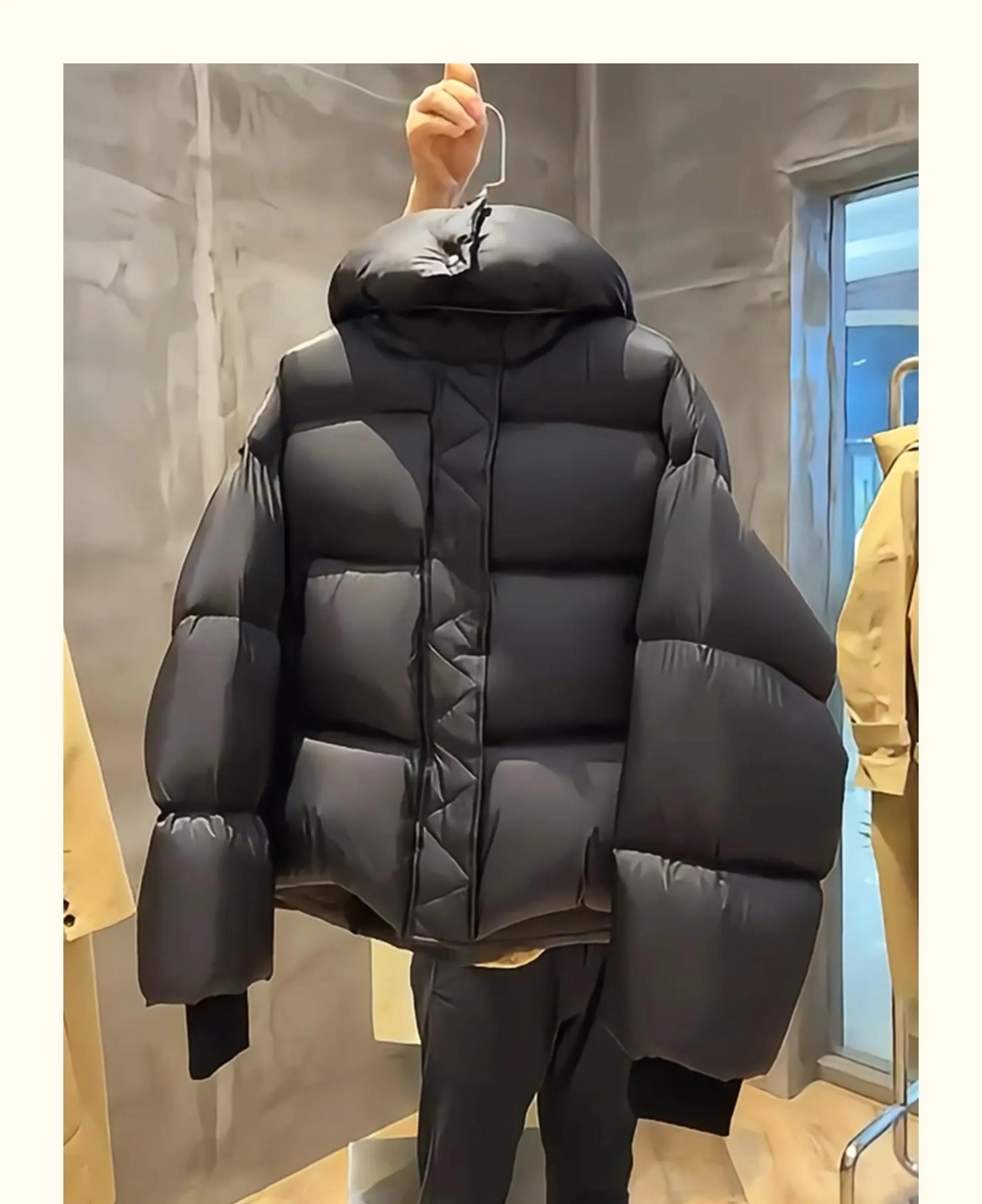 Mode femmes doudoune 2025 nouvelle femme col montant doudoune décontracté ample à capuche Parkas