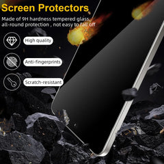 Protecteur d'écran Anti-espion pour Xiaomi 14T Pro, verre trempé, vie privée, Peep Scratch 9H, étui amical en mica à haute teneur en aluminium