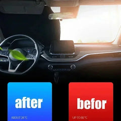 Pare-soleil de voiture, protection solaire, isolation thermique, intérieur général, rideau de pare-brise avant, outil de stationnement de voiture
