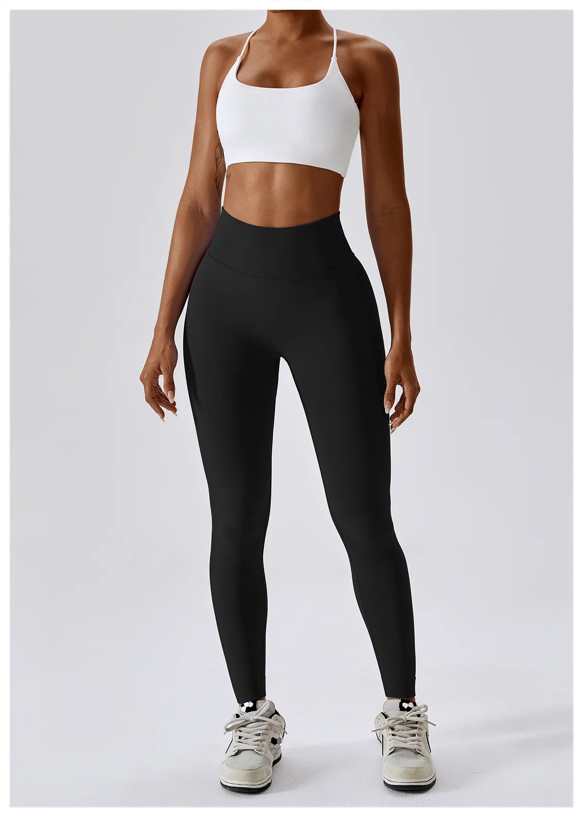 Leggings de Yoga femmes Fitness course taille haute pantalon mince Push Up Sport Scrunch fesses Legging gymnastique athlétique Jogging entraînement femme