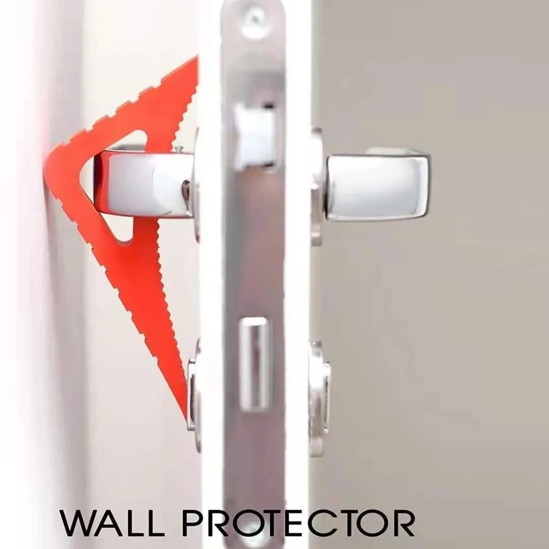 Butée de porte triangulaire en caoutchouc, butées de porte créatives, cale de nuit de sécurité, butée arrière anti-collision, limite de fenêtre de protection