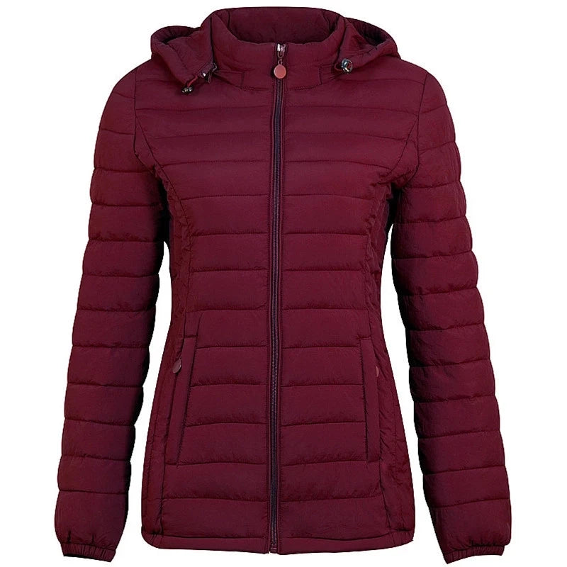 2025 nouvelle veste d'hiver de haute qualité pardessus stand-callor manteau femmes mode vestes hiver chaud femme vêtements décontracté Parkas