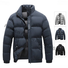 Veste d'hiver pour hommes, Parkas thermiques, manteaux décontractés, classiques, coupe-vent, vestes chaudes rembourrées, vêtements pour hommes