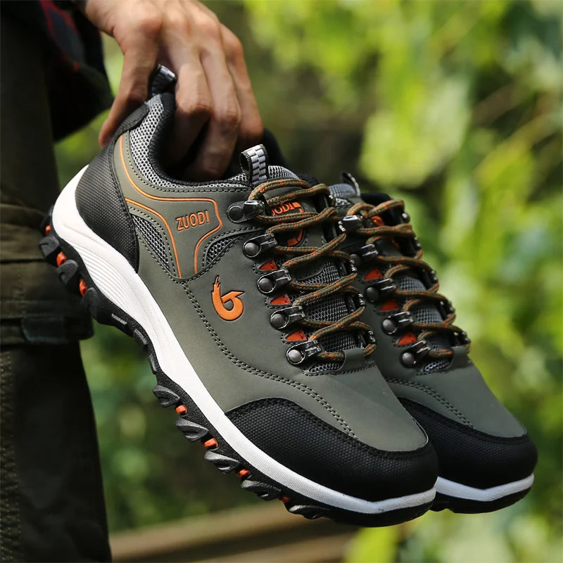 Men's leather shoes, casual men's shoes, sneakers for spring, autumn, winter, men's tennis shoes, lightweight walking shoes