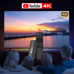 DQ03 Mini TV Stick, Façades, Android 10, Core ARM, Cortex A53, 2 Go, 16 Go, Support 4K, H.dissis, WiFi 2.4G et 5.8G Streaming Smart TV Box, 1 Go, 8 Go
