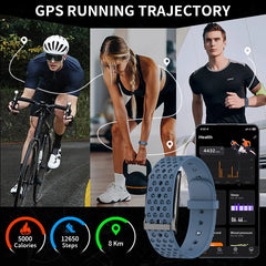 LIGE sans écran Bracelet intelligent fréquence cardiaque pression artérielle moniteur de sommeil podomètre sport Fitness Tracker hommes femmes Smartwatch 2025