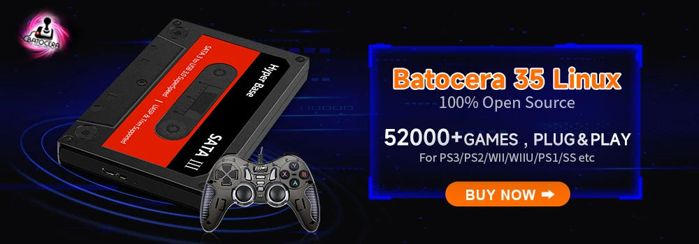Retrobat & Playnite System HDD Console de jeu rétro pour PS3/PS2/WIIU/WII/Switch/MAME 50 + émulateurs 38293 jeux et 42 jeux PC AAA pour PC