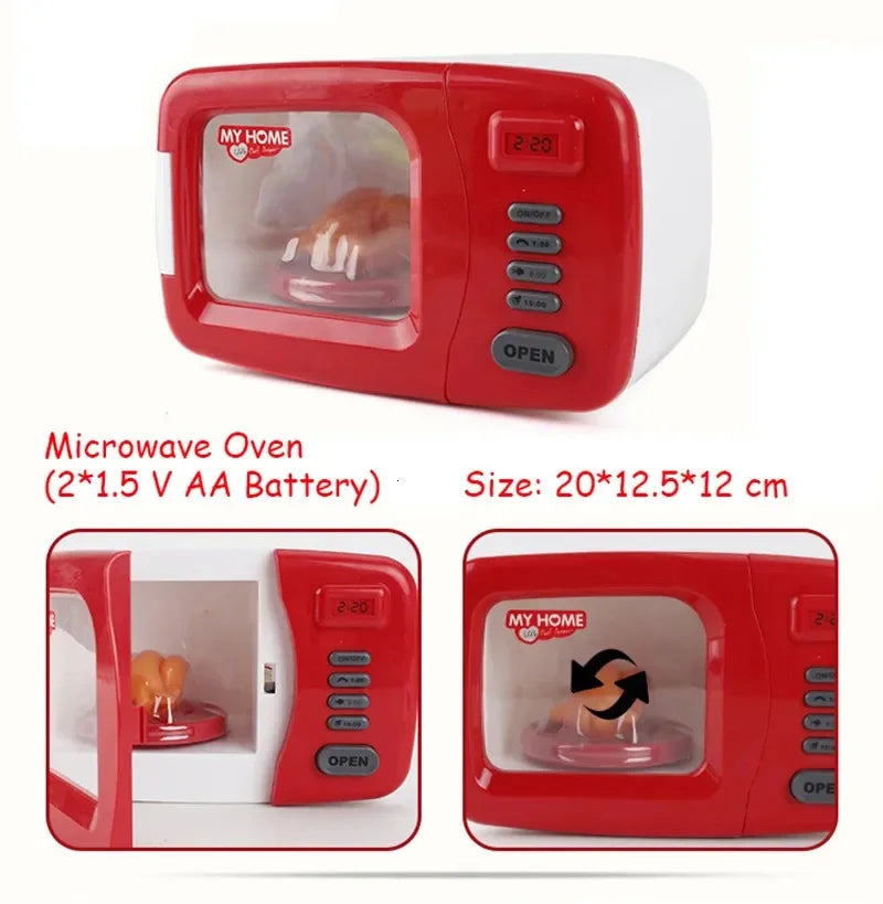 Appareils de cuisine jouets jouet ensemble de cuisine pour enfants jouer cuisine maison de poupée accessoires mélangeur cafetière Machine mélangeur grille-pain
