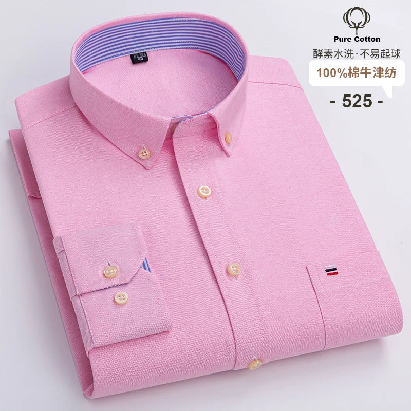 2024 mode hommes travail affaires marque Chemise hommes Plaid coton tenue décontractée chemises coupe ajustée à manches longues boutonné Chemise Homme