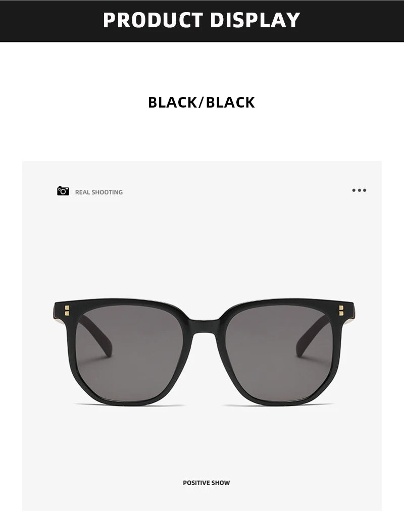 Lunettes de soleil classiques à gros grain de bois pour hommes et femmes, rétro, surdimensionnées, carrées, mode masculine et féminine, pour vacances d'été, nuances de conduite