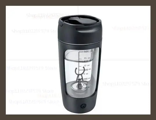 Bouteille de crème vibrante automatique portative électrique d'usb de 500ml, tasse vibrante Rechargeable tasse de mélange de poudre de protéines de forme physique de sport