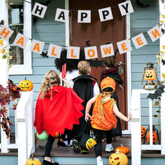Decorative banners for Halloween parties, non-woven banners, stage setup supplies, festive hanging decorations