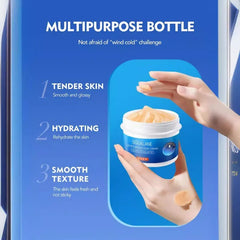 Crème au Squalane ultra-nourrissante pour peaux sèches et rugueuses, hydratant en profondeur, prévient les fissures, la sécheresse, rafraîchissante mais non grasse