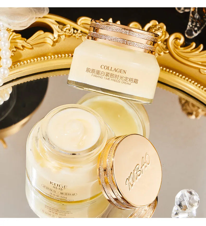 Crème au collagène Lifting Crème raffermissante hydratanteReduce les rides et les ridules éclaircit 50g