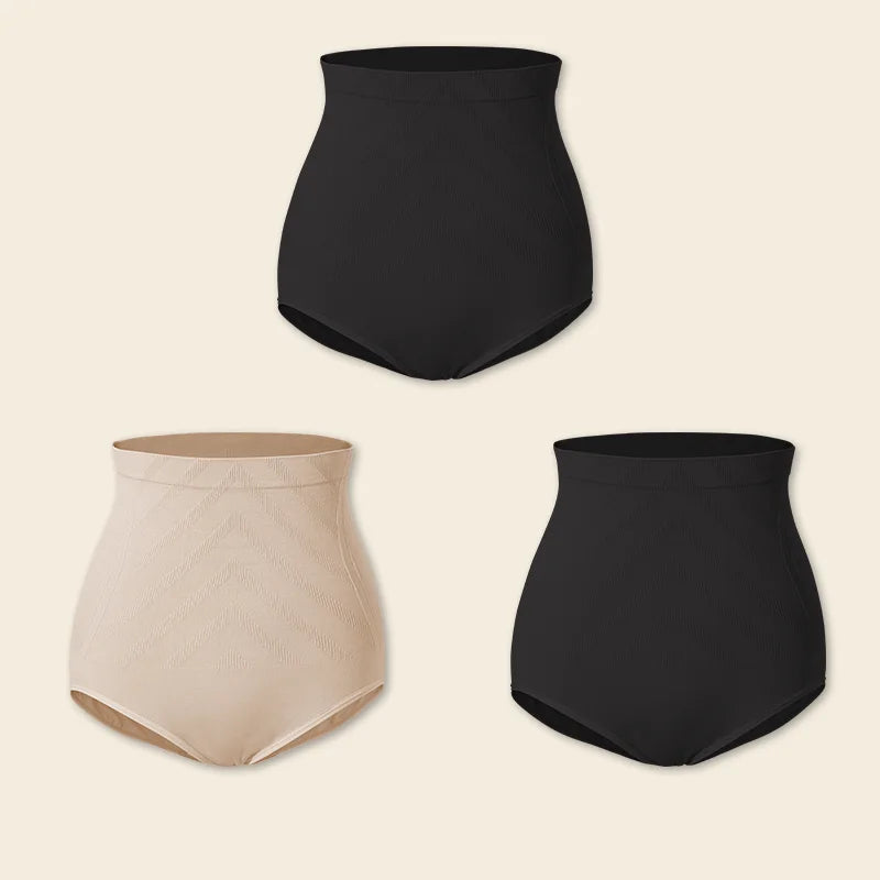 1/3 pièces minceur taille haute ventre contrôle culottes femmes slips culotte Shaper sous-vêtements amincissants bout à bout ventre gaine amincissante