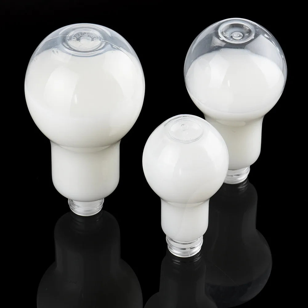 Bouteille d'eau créative d'été, petite gourde mignonne, à la mode, ampoule de jus de lait, anti-fuite, bouteilles portables mignonnes