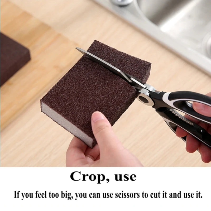 Éponge magique Nano gomme antirouille brosse plat Pot nettoyage émeri détartrage propre frotter Pots outils de cuisine Gadgets accessoires
