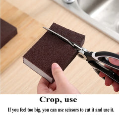 Éponge magique Nano gomme antirouille brosse plat Pot nettoyage émeri détartrage propre frotter Pots outils de cuisine Gadgets accessoires