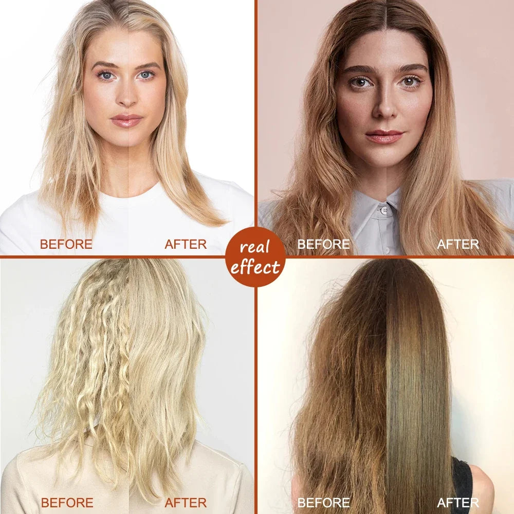 PURC 5s Magic Hair Mask, Permanent Keratin Treatment, Fast Smoothing, Repair Cream for Dry Damage and Frizz, Restores Gentle Hair Care Masks