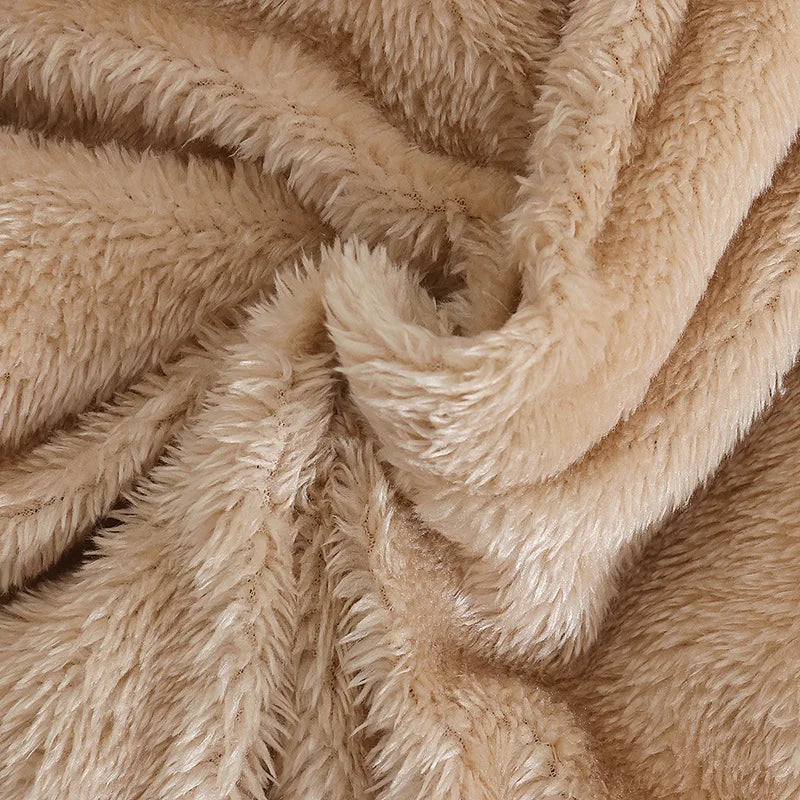 Vêtements d'escalade en peluche pour bébé de 0 à 2 ans, chauds et épais, en coton, avec chien et lapin, dessin animé, nouvelle collection automne et hiver