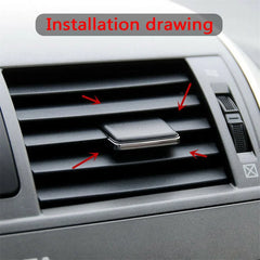 4 pièces Auto voiture climatisation évent voiture Center tableau de bord A/C évent Louvre lame tranche climatisation feuille Clips ensemble accessoires