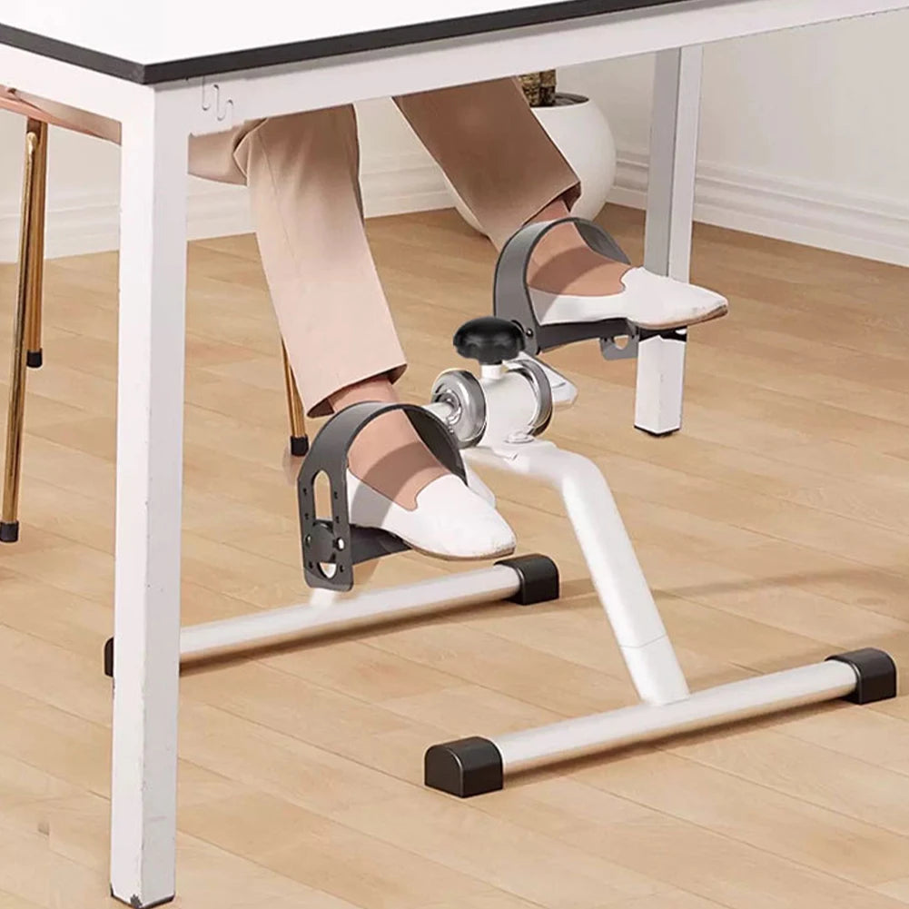 Exerciseur de pédale Portable domestique, Mini vélo d'exercice, résistance réglable, exercice de pédale pour la rééducation des jambes en intérieur