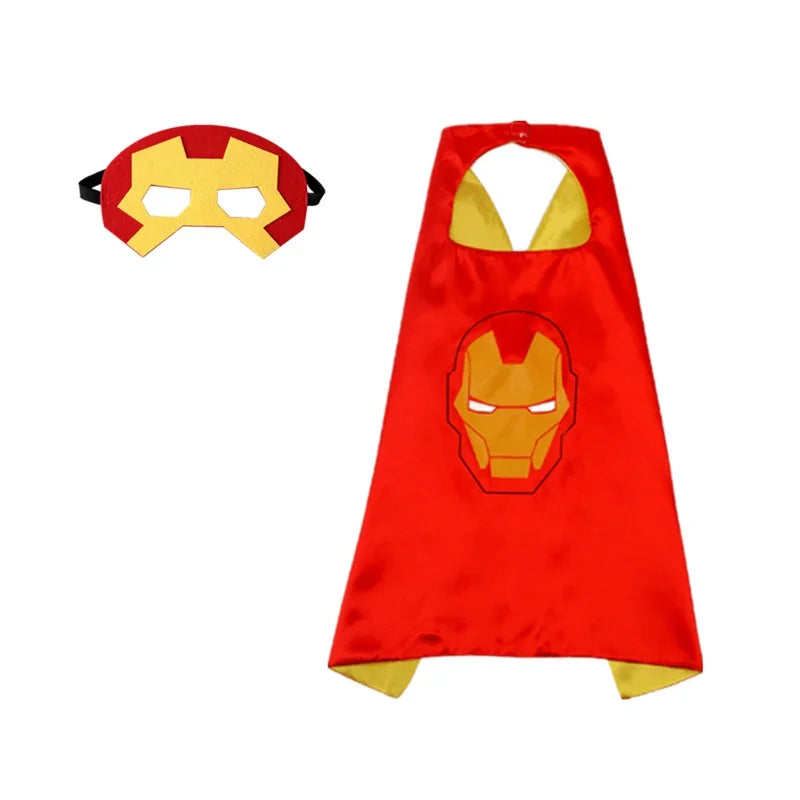 Smile Hero Capes pour enfants, garçons de 3 à 10 ans, olympiques Kiev illage de dessin animé, fournitures de fête, cadeaux de Pâques, cosplay, nouveau