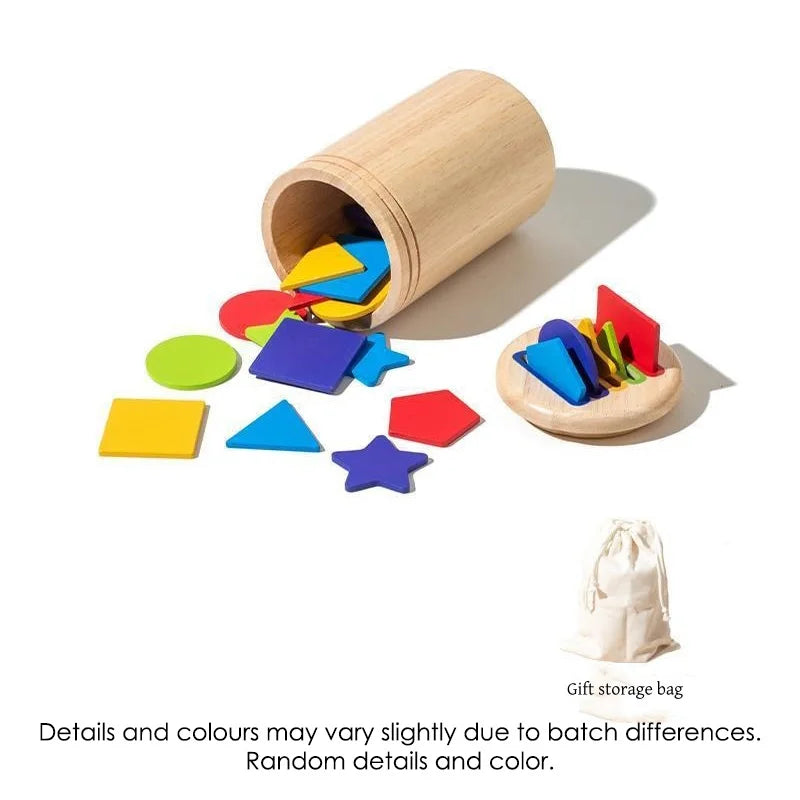 Jouets en bois Montessori, tri des couleurs, jouets à motricité Fine, jouets sensoriels assortis, Puzzle éducatif précoce pour les tout-petits