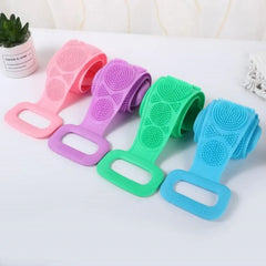 Épurateur de corps en Silicone, Massage du dos, éponge exfoliante, brosse de bain, salle de bain, brosse de douche, lavage du corps, épilation, éponge de bain