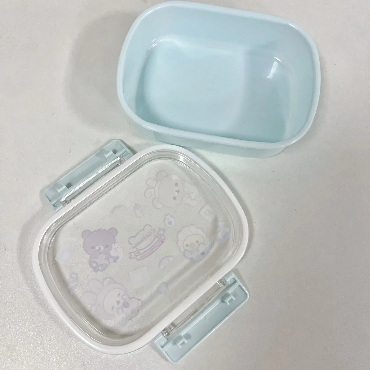 Rilakkumas Bento boîte à déjeuner enfants école mignon Relax ours conteneurs de stockage des aliments femmes bureau pique-nique fruits bac à légumes étuis cadeau nouveau
