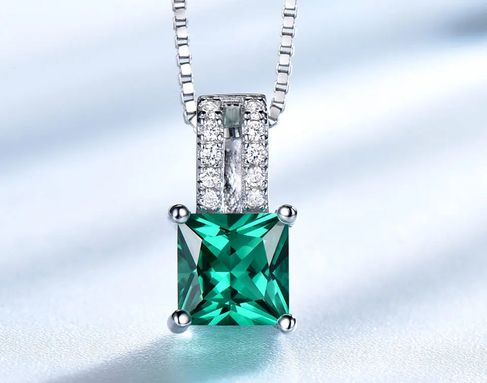 Characterlevez ald Square Jewelry Set pour femme, matiques élégantes, pendentif, clip, boucle d'oreille