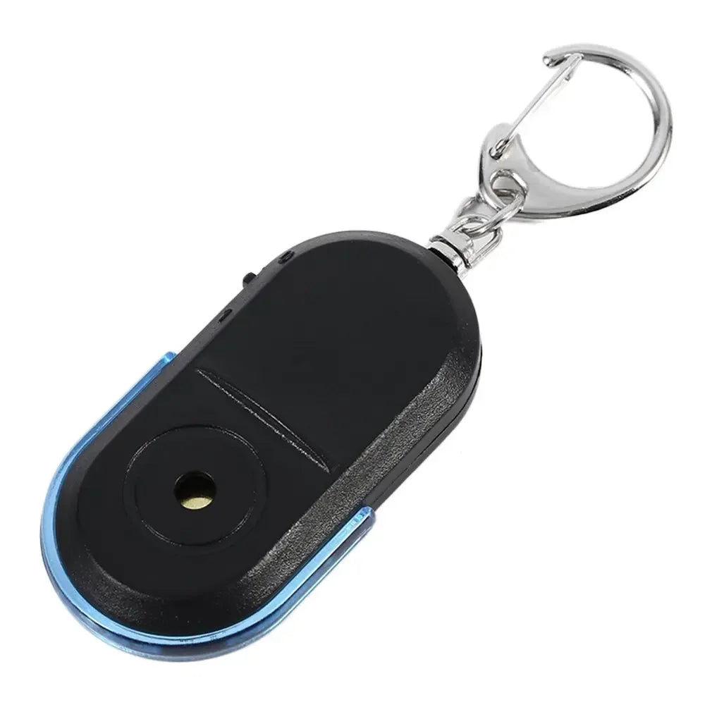 Smart Trouver Locator Anti-Lost Key Finder Porte-clés Sifflet Bip Sound Control LED Torche Portable Clé De Voiture Mini Finder